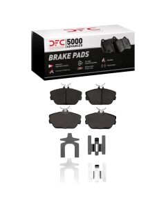 DFC 96-07 Ford Taurus (Excl SHO) Front 5000 Advanced Ceramic Brake Pads and Hardware Kit - 1552-0598-01