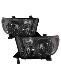 xTune Toyota Tundra 07-13 / Toyota Sequoia 08-13 OEM Style Headlights Smoked HD-JH-TTU07-AM-SM - 5077356