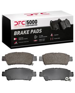 DFC 04-10 Toyota Sienna Rear 5000 Advanced Ceramic Brake Pads - 1551-0995-00