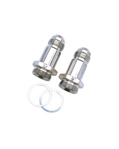 Russell Performance -8 AN Carb Adapter Fittings (2 pcs.) (Endura) - 640211