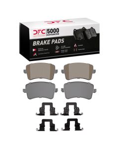 DFC 12-17 Audi A4 (USA/Canada) Rear 5000 Advanced Ceramic Brake Pads and Hardware Kit - 1552-1386-01