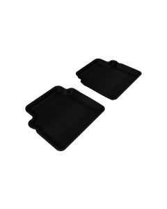 3D MAXpider 2007-2011 Chevrolet Aveo Kagu 2nd Row Floormats - Black - L1CH00821509