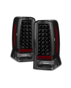 xTune Cadillac Escalade 02-06 ( Not Ext Models ) LED Tail Light Black ALT-JH-CE02-LED-BK - 9028113