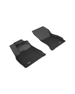 3D MAXpider 2018-2020 Audi Q5 Kagu 1st Row Floormat - Black - L1AD04711509