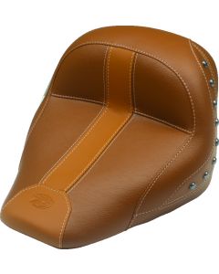 Mustang 06-17 Harley Dyna Wide Touring Recessed Passenger Seat - Black - 79359