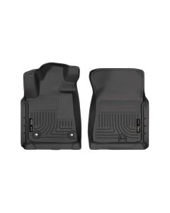 Husky Floor Liners Front 12-15 Toyoto Tundra WeatherBeater-Black- HUSK-18561
