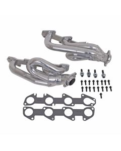 BBK 04-08 Dodge Ram 5.7 Hemi Shorty Tuned Length Exhaust Headers - 1-3/4 Silver Ceramic - 40090
