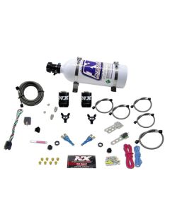 Nitrous Express GM EFI Dual Nozzle Nitrous Kit (100-300HP) w/5lb Bottle - 20215-05
