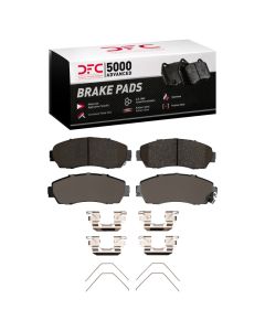 DFC 21-25 Acura TLX Front 5000 Advanced Ceramic Brake Pads and Hardware Kit - 1551-1521-01
