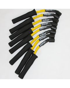 Granatelli 14-23 GM L83 5.3L/L86 6.2L Hi-Perf Coil-Near-Plug Wire Conn Kit w/Ylw Jacket/Blk Sleeve - 28-5362HTYB