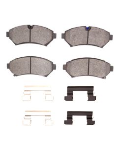 DFC 98-03 Cadillac Seville Front 4000 HybriDynamic Brake Pads and Hardware Kit - 4000-0753-01