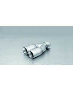 Remus 2005 Seat Toledo 1.6L 76mm Straight Cut Chromed Tail Pipe (Single) - 0007 04G