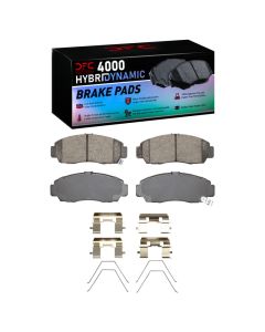 DFC 99-14 Acura TSX Front 4000 HybriDynamic Brake Pads and Hardware Kit - 4000-1506-01