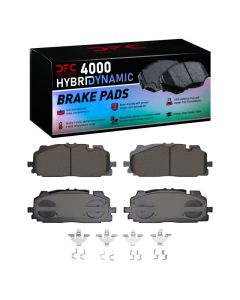 DFC 17-25 Audi A6 Quattro Front 4000 HybriDynamic Brake Pads and Hardware Kit - 4000-1894-01