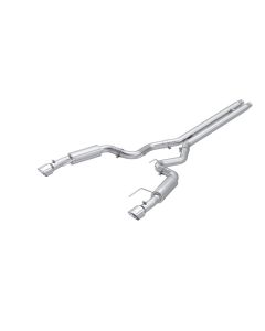 MBRP Armor Lite 3 Inch Aluminized Steel Rear Dual Split CatBack Ford Mustang GT S650 5.0L 2024- MBRP - S7253AL