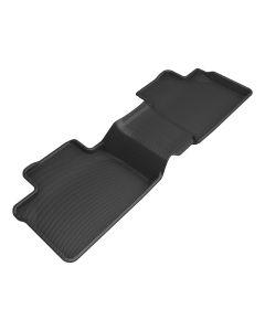 3D MAXpider 25+Toyota Camry Kagu 2nd Row Floor Liners- Black - L1TY32421509