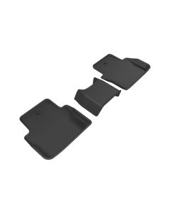 3D MAXpider 2015-2020 Acura TLX Kagu 2nd Row Floormats - Black - L1AC00921509