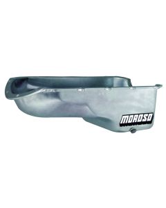 Moroso Pontiac V-8 Stock (301-455) Wet Sump 7-1/8in Steel Oil Pan - 20492