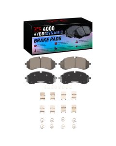 DFC 21-25 Ford E-Transit Front 4000 HybriDynamic Brake Pads and Hardware Kit - 4000-2423-01