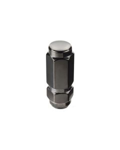 McGard Hex Lug Nut (Cone Seat / Duplex) 9/16-18 / 7/8 Hex / 2.5in. Length (8-Pack) - Black - 64816