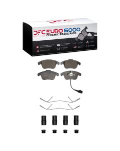 DFC 09-24 Audi Q3 (Mexico) Front Euro 5000 Ceramic Brake Pads and Hardware Kit - 1600-1375-01