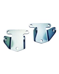 Moroso Chevrolet Big Block/Small Block Motor Mounts - 2.28125in x 2-3/8in x 3/16in - Steel - 2 Pack - 62515