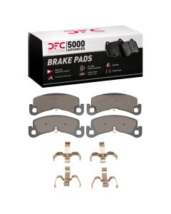 DFC 21-25 Tesla Model X Front 5000 Advanced Low Metallic Brake Pads and Hardware Kit - 1551-2443-01