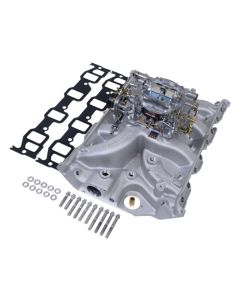 Edelbrock Manifold And Carb Kit Performer RPM Ford FE Natural Finish - 2037