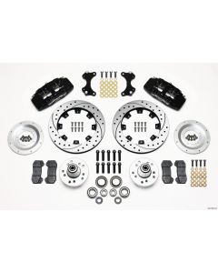 Wilwood Dynapro 6 Front Hub Kit 12.19in Drilled WWE ProSpindle - 140-10741-D