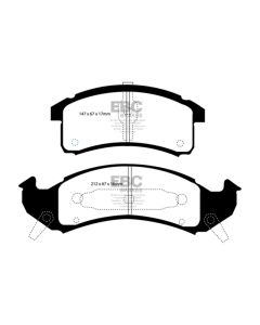 EBC 92-93 Buick Le Sabre (FWD) 3.8 Yellowstuff Front Brake Pads - DP41271R