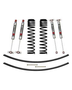 Skyjacker 84-01 XJ 3in FR DR Long Travel Coil Suspension Kit w/RR Add A Leafs/M95 Monotube Shocks - JC301BPMLT