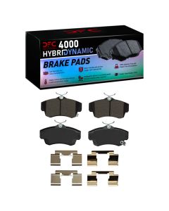 DFC 01-10 Chrysler PT Cruiser Front 4000 HybriDynamic Brake Pads and Hardware Kit - 4000-0841-01