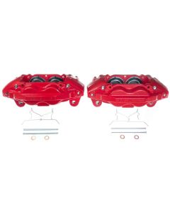 High-Performance PSB Red Calipers - POWE-S7342
