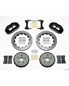 Wilwood Narrow Superlite 6R Front Hat Kit 12.88in Drilled 2008 Toyota Matrix - 140-10752-D