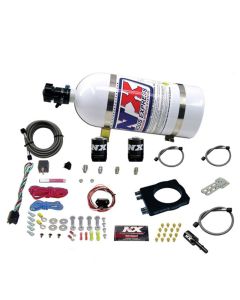 Nitrous Express 90mm Hemi Plate System (50-400hp) w/10lb Bottle - 20990-10