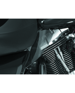 Heat Deflectors for 97-07 Touring - Kuryakyn Saddle Shields
