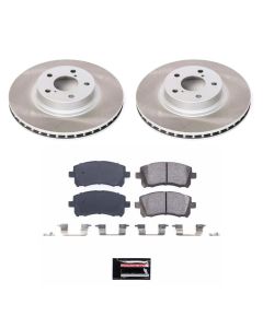 Power Stop 04-13 Mazda 3 Front Semi-Coated Rotor Kit - SC120