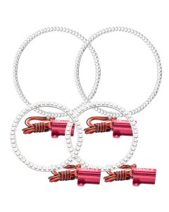 Oracle BMW M3 Coupe 08-13 LED Halo Kit - Projector - White - 1311-001