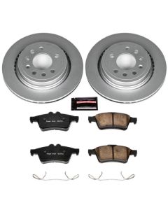 Power Stop 08-11 Saab 9-3 Rear Z23 Evolution Sport Coated Brake Kit - CRK5698