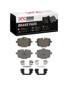DFC 20-25 BMW X3 Rear 5000 Advanced Low Metallic Brake Pads and Hardware Kit - 1553-1850-01