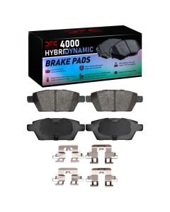 DFC 06-13 Ford Fusion Rear 4000 HybriDynamic Brake Pads and Hardware Kit - 4000-1161-01
