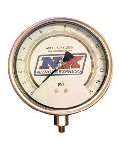 Nitrous Express 6 Certified Pressure Gauge Only (Gauge From P/N 15529) - 15530