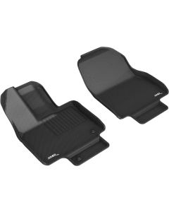 3D MAXider 20-23 Toyota Highlander Kagu Black Floor Mat - Row 1 - L1TY26211509