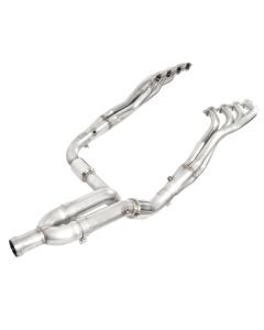 Stainless Works 2007-13 Chevy Silverado/GMC Sierra Headers 1-7/8in Primaries High-Flow Cats Y-Pipe - CT07HCATY