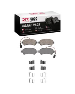 DFC 14-21 Ram ProMaster 2500 Rear 5000 Advanced Semi Metallic Brake Pads and Hardware Kit - 1551-1746-01