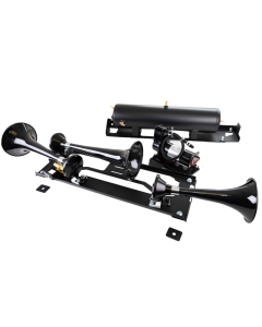 Kleinn 23-24 Ford F-250/ F-350/ F-450 Onboard Air System w/ Model 230 Horns - FSD23-230