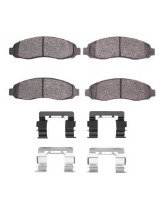 DFC 03-04 Dodge Dakota 4WD Front 4000 HybriDynamic Brake Pads and Hardware Kit - 4000-0962-01
