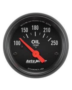 Autometer Z-Series 52mm 100-250 Degrees F. SSE Oil Temp Gauge - 2638