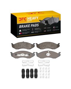DFC 90-06 Jeep TJ (Canada - See Wrangler for US) Front Heavy Duty Pads and Hardware Kit - 1214-0477-01