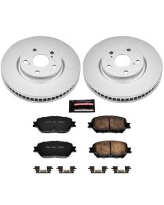 Power Stop 2006 Lexus GS300 Front Z17 Evolution Geomet Coated Brake Kit - CRK5272